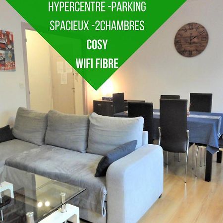 Le Voltaire -2 Chambres- 70M2- Hypercentre-Parking-Wifi Fibre- Nouvelle Literie Тарб Екстериор снимка