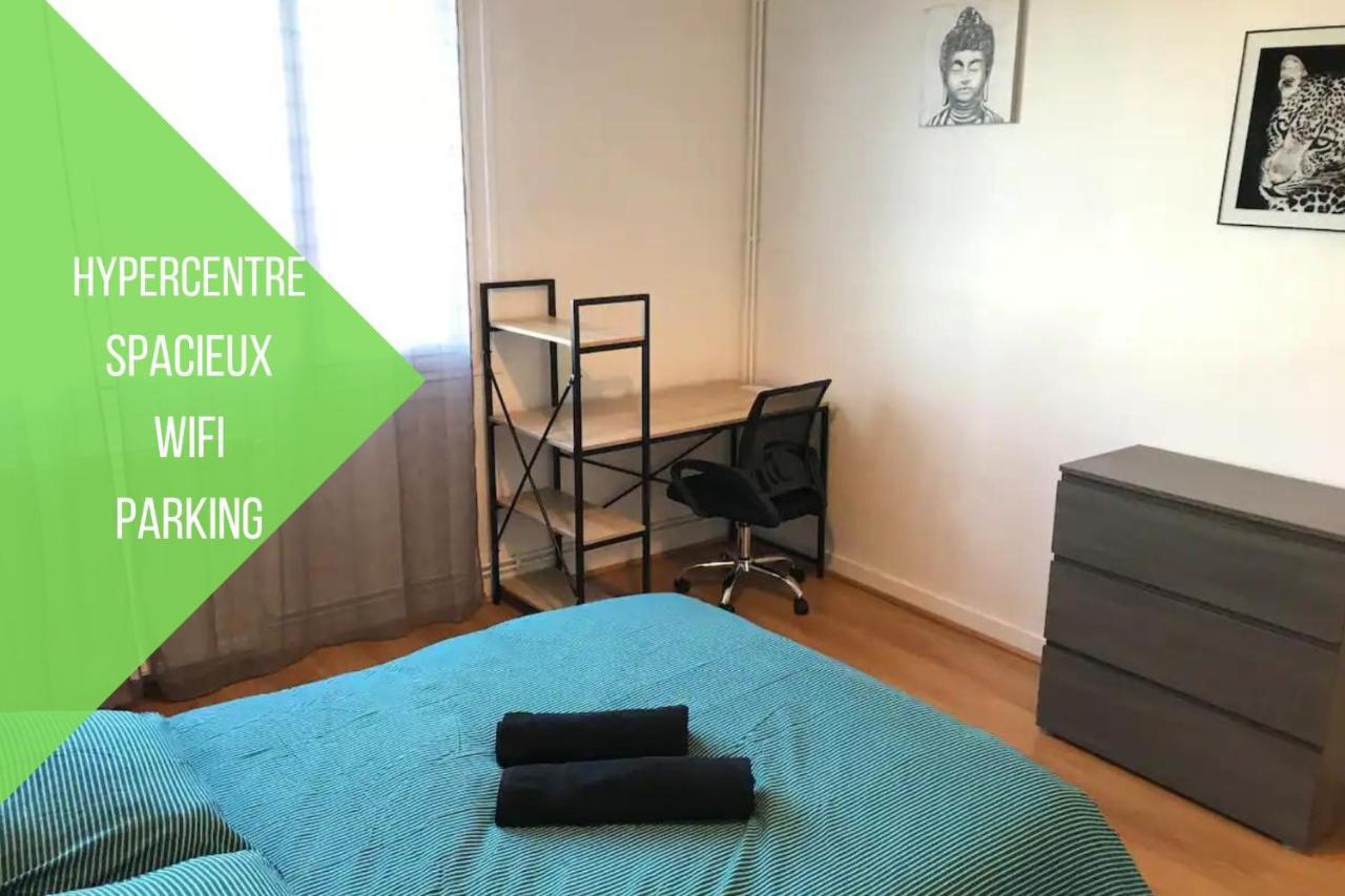 Le Voltaire -2 Chambres- 70M2- Hypercentre-Parking-Wifi Fibre- Nouvelle Literie Тарб Екстериор снимка